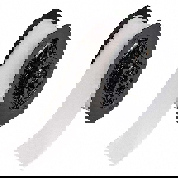 Label Maker Label: Clear & White, Vinyl, 200 per Roll